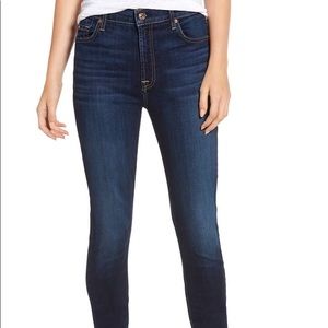 7 For All Mankind - High Waist Skinny Jeans